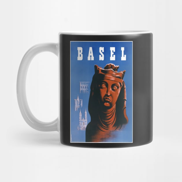 Bale,Basel,Switzerland,Travel Poster by BokeeLee